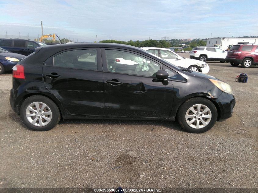 2012 Kia Rio5 Lx VIN: KNADM5A37C6023947 Lot: 39559657