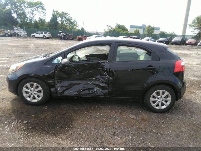 2012 Kia Rio5 Lx VIN: KNADM5A37C6023947 Lot: 39559657