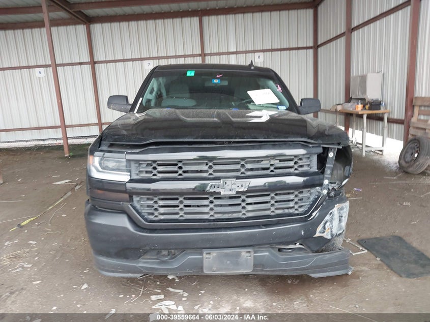 2018 Chevrolet Silverado 1500 Custom VIN: 3GCPCPEC3JG398142 Lot: 39559664