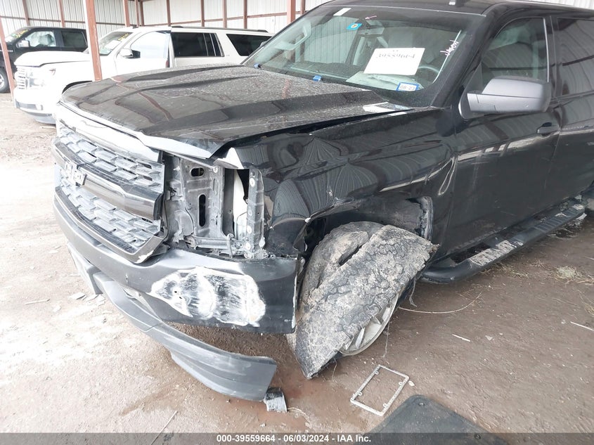 2018 Chevrolet Silverado 1500 Custom VIN: 3GCPCPEC3JG398142 Lot: 39559664