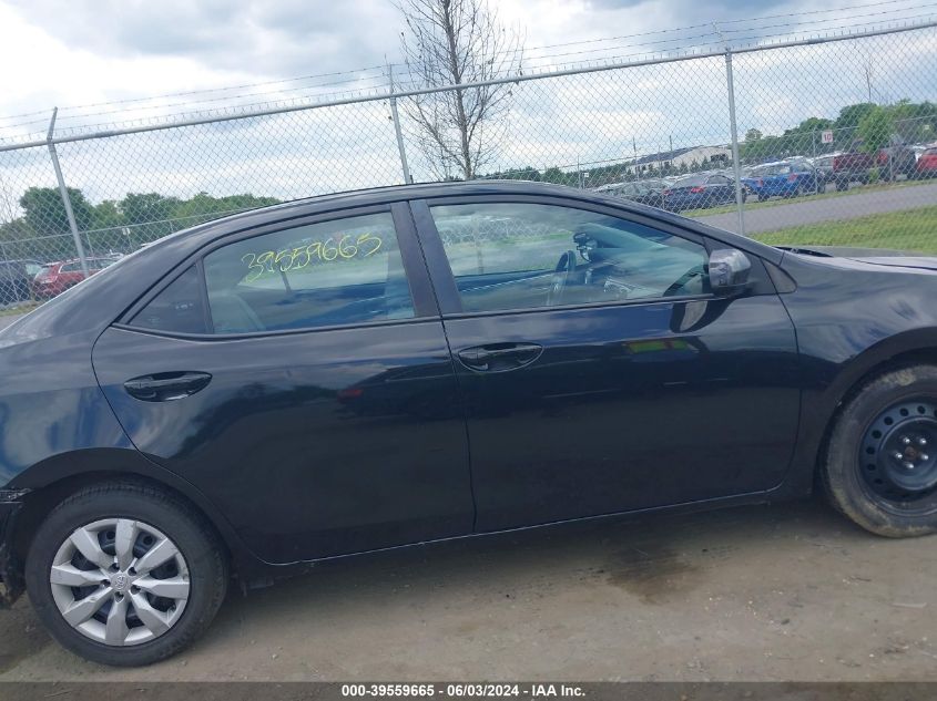 2016 TOYOTA COROLLA LE - 2T1BURHE5GC653103