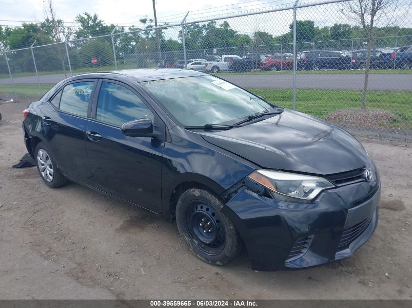 2016 TOYOTA COROLLA LE - 2T1BURHE5GC653103