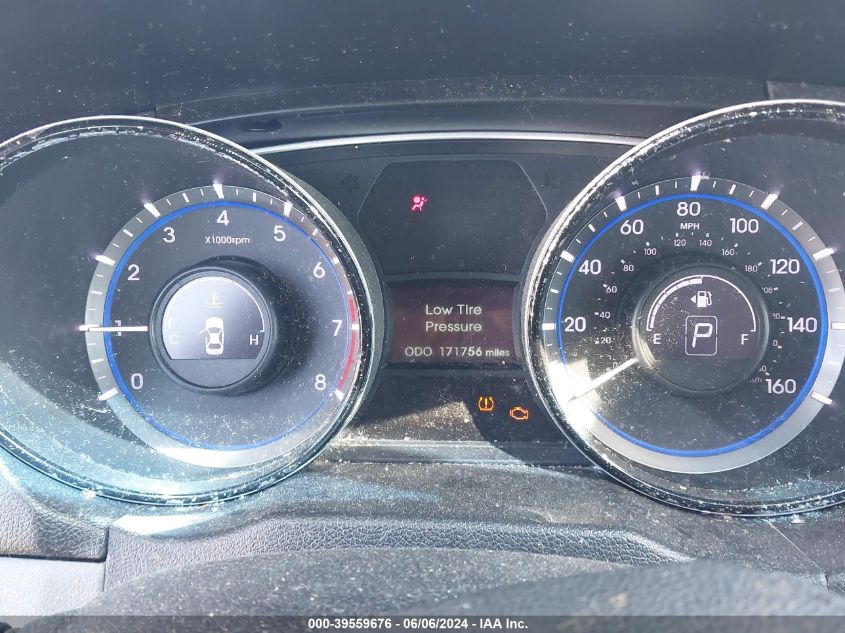 2013 Hyundai Sonata Gls VIN: 5NPEB4AC4DH771151 Lot: 39559676