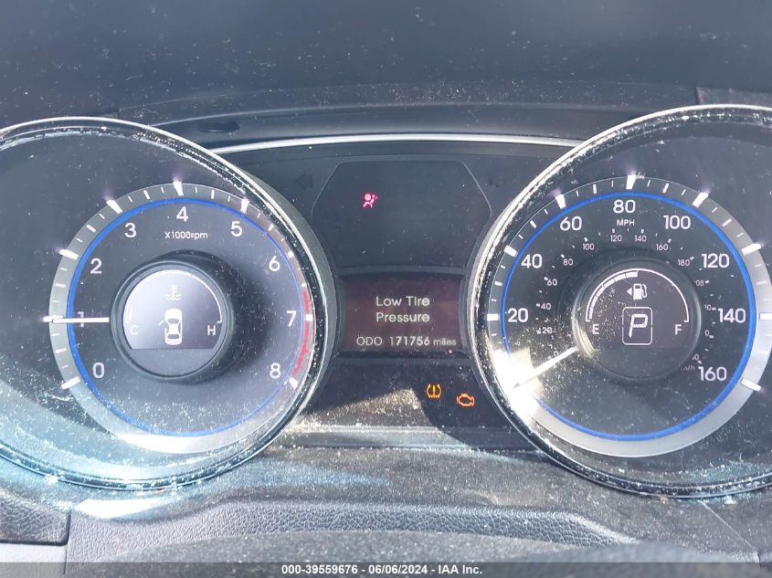 2013 Hyundai Sonata Gls VIN: 5NPEB4AC4DH771151 Lot: 39559676