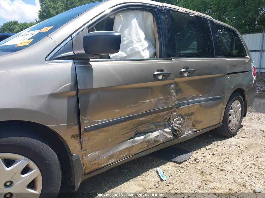 2008 Honda Odyssey Lx VIN: 5FNRL38218B050442 Lot: 39559678