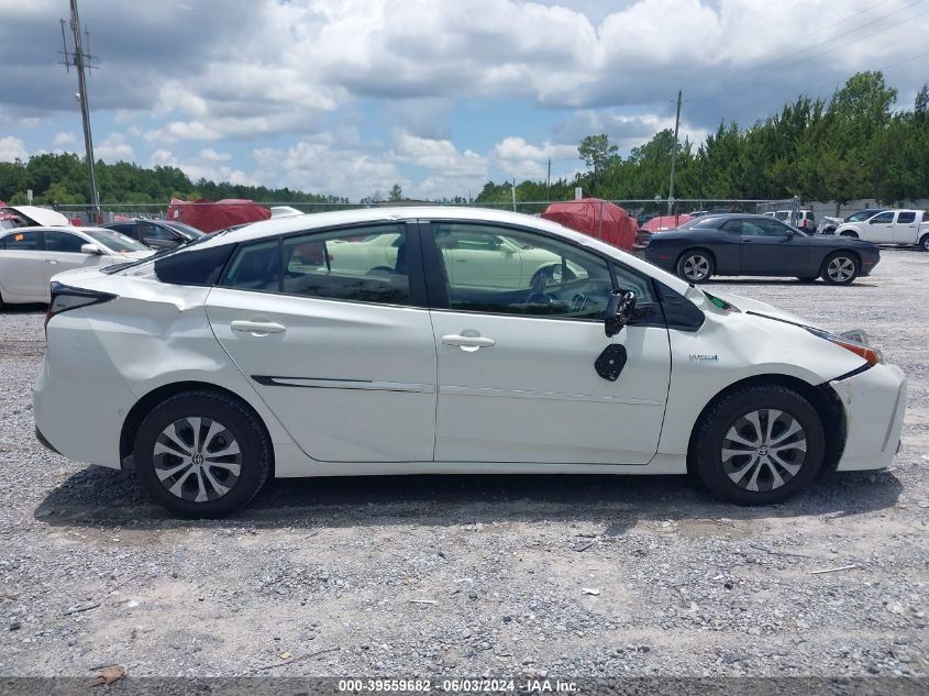 2020 Toyota Prius Xle Awd-E VIN: JTDL9RFU1L3015708 Lot: 39559682