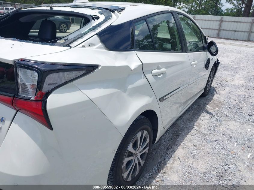2020 Toyota Prius Xle Awd-E VIN: JTDL9RFU1L3015708 Lot: 39559682
