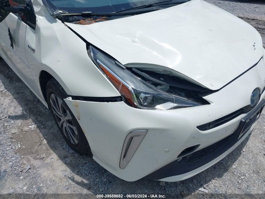 2020 Toyota Prius Xle Awd-E VIN: JTDL9RFU1L3015708 Lot: 39559682