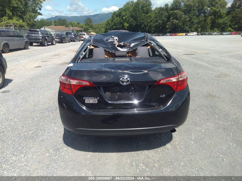 2017 Toyota Corolla Le VIN: 2T1BURHE7HC872565 Lot: 39559687