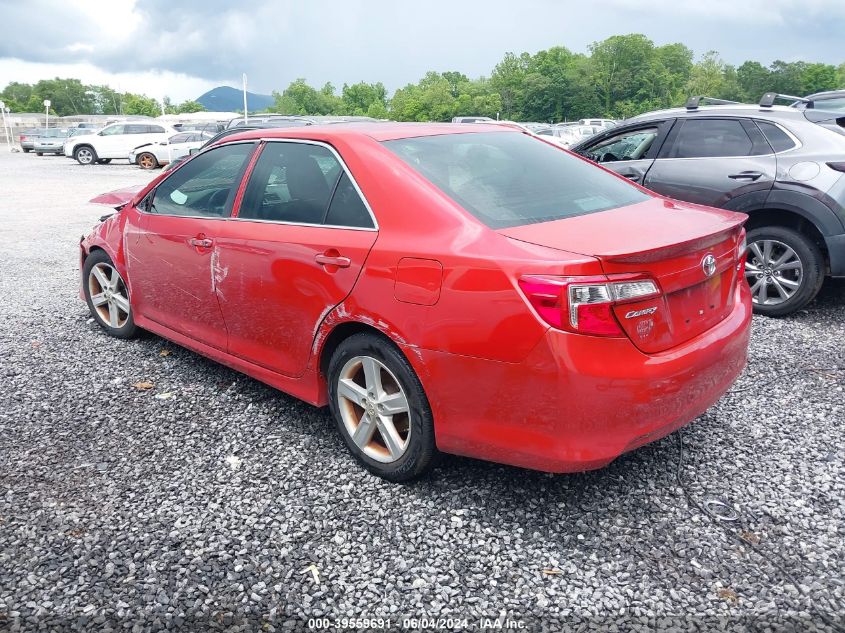 2012 Toyota Camry Se VIN: 4T1BF1FK1CU619558 Lot: 39559691