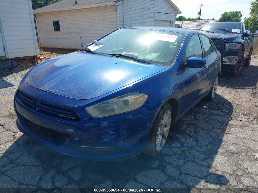 2013 Dodge Dart Sxt VIN: 1C3CDFBA3DD136801 Lot: 39559694