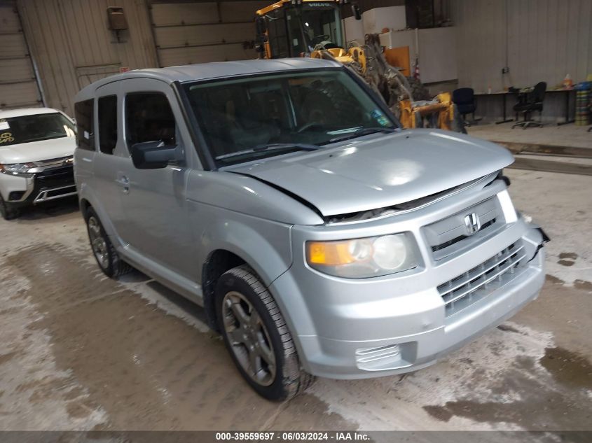 2007 Honda Element Sc VIN: 5J6YH18947L010943 Lot: 39559697