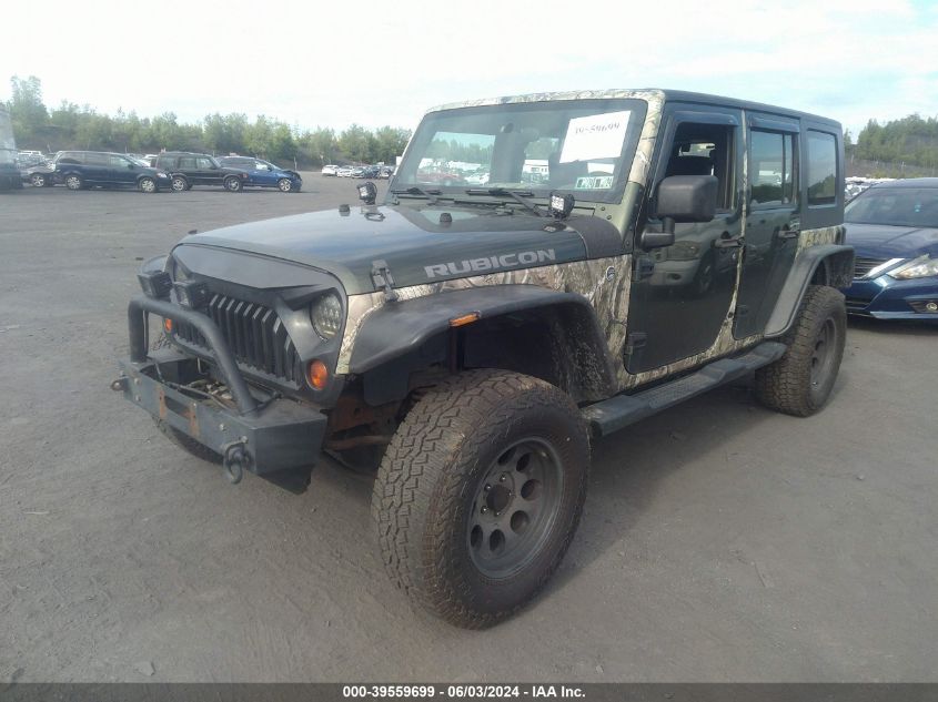 2008 Jeep Wrangler Rubicon VIN: 1J4GA69158L587262 Lot: 39559699