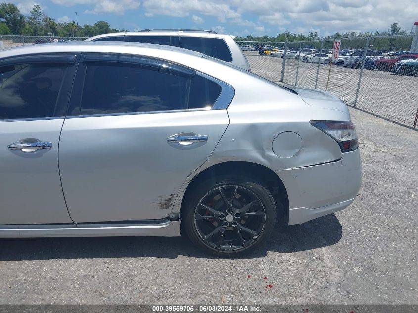 2013 Nissan Maxima 3.5 S VIN: 1N4AA5APXDC843885 Lot: 39559705