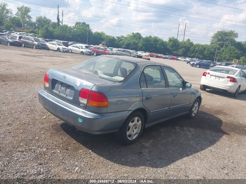 1998 Honda Civic Ex VIN: 2HGEJ8542WH566390 Lot: 39559712