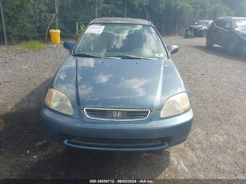 1998 Honda Civic Ex VIN: 2HGEJ8542WH566390 Lot: 39559712