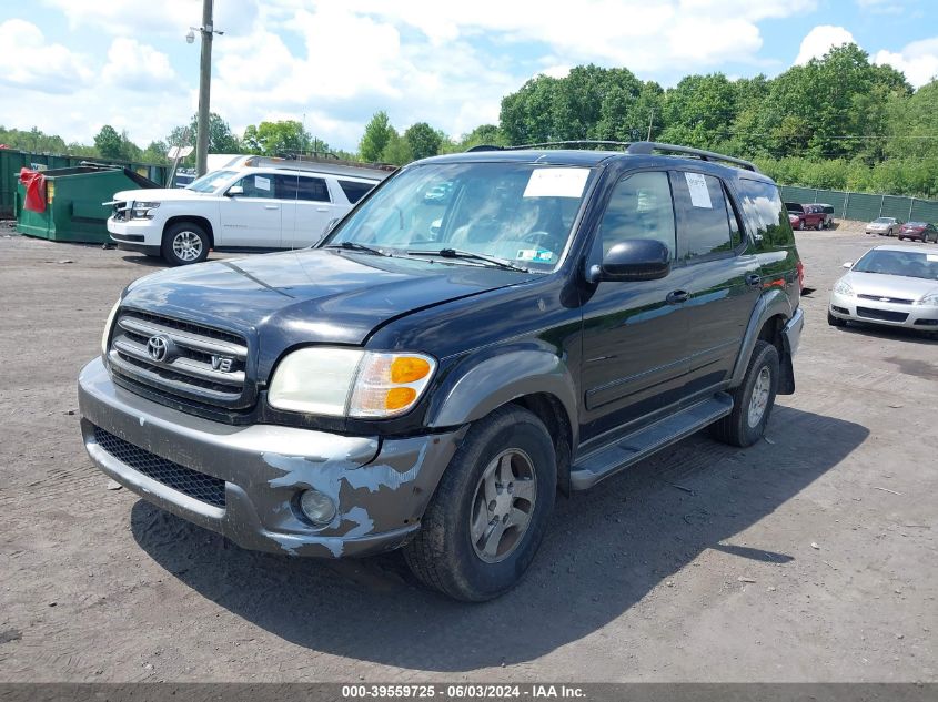 2004 Toyota Sequoia Sr5 V8 VIN: 5TDBT44A44S219492 Lot: 39559725