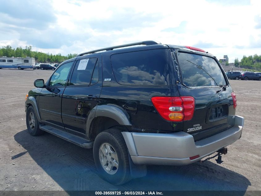 2004 Toyota Sequoia Sr5 V8 VIN: 5TDBT44A44S219492 Lot: 39559725