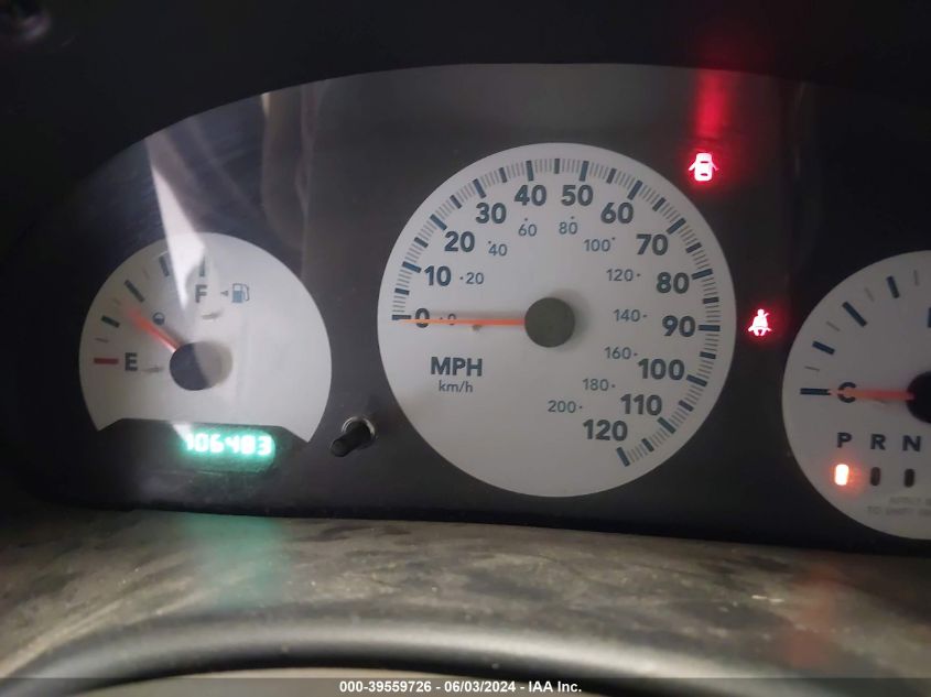 2006 Dodge Caravan Se VIN: 1D4GP25B76B603771 Lot: 39559726