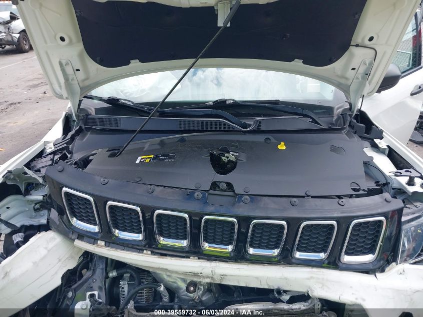 2021 Jeep Compass Sport Fwd VIN: 3C4NJCABXMT508182 Lot: 39559732