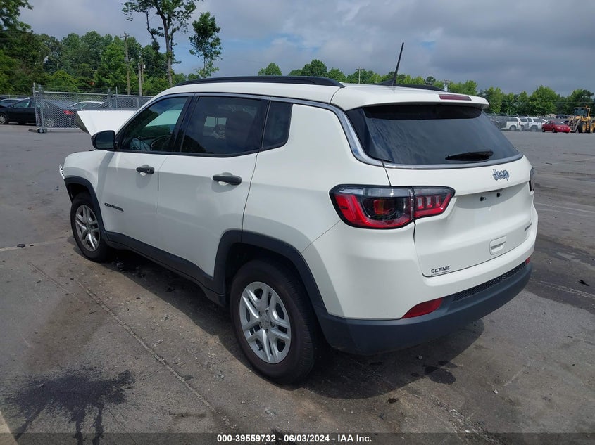 2021 JEEP COMPASS 2.4L I4 FI SOHC 16V (VIN: 3C4NJCABXMT508182