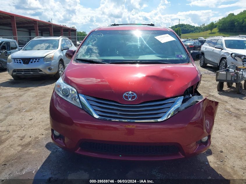 2016 Toyota Sienna Xle 7 Passenger VIN: 5TDDK3DCXGS133793 Lot: 39559746
