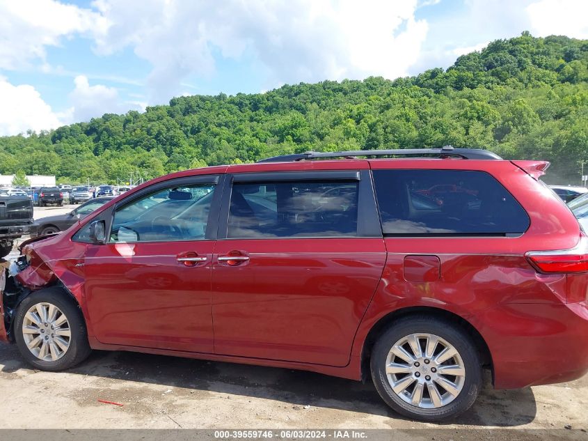 2016 Toyota Sienna Xle 7 Passenger VIN: 5TDDK3DCXGS133793 Lot: 39559746