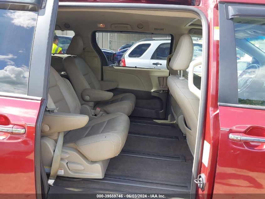 2016 Toyota Sienna Xle 7 Passenger VIN: 5TDDK3DCXGS133793 Lot: 39559746