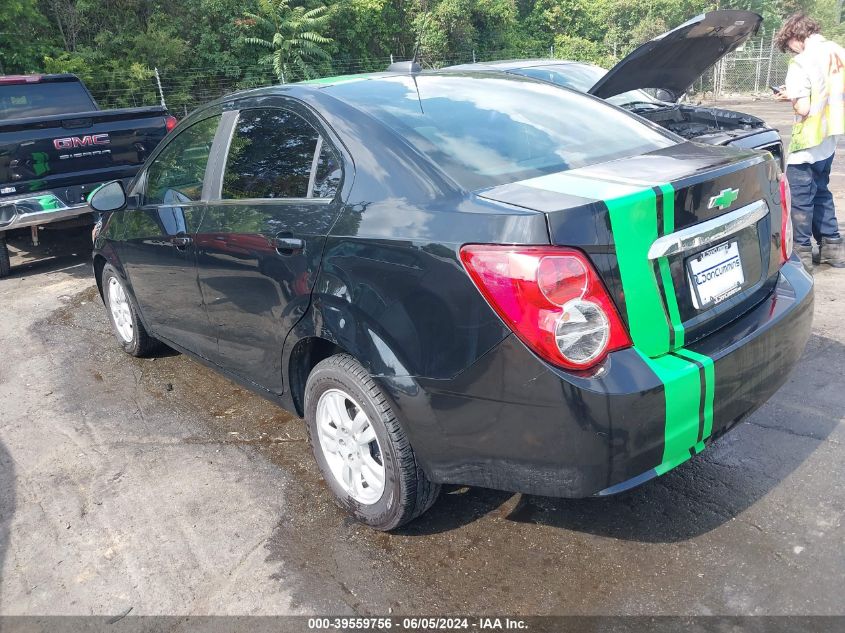 2016 Chevrolet Sonic Lt Auto VIN: 1G1JC5SH1G4113205 Lot: 39559756