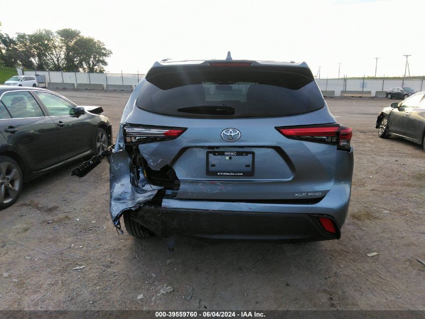 2023 Toyota Highlander Xle VIN: 5TDKDRBH9PS017830 Lot: 39559760