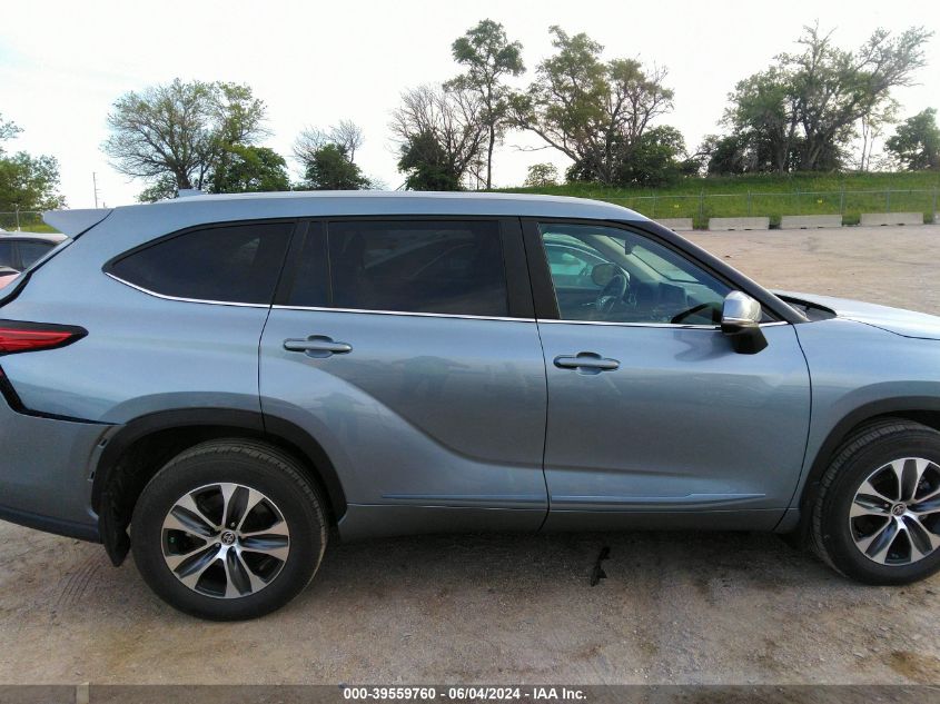 2023 Toyota Highlander Xle VIN: 5TDKDRBH9PS017830 Lot: 39559760