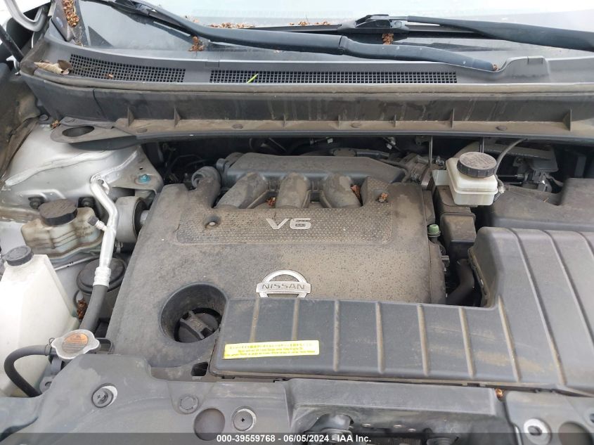 2013 Nissan Murano S VIN: JN8AZ1MU6DW211580 Lot: 39559768