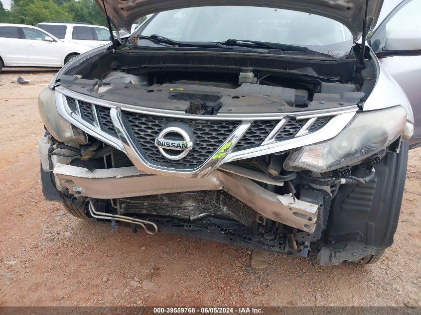 2013 Nissan Murano S VIN: JN8AZ1MU6DW211580 Lot: 39559768
