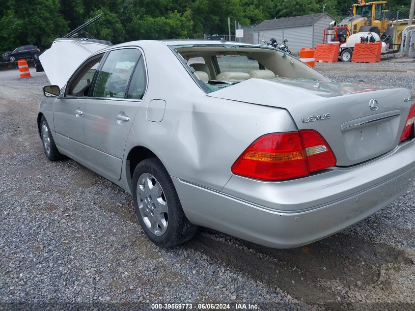 2003 Lexus Ls 430 430 VIN: JTHBN30F830097192 Lot: 39559773