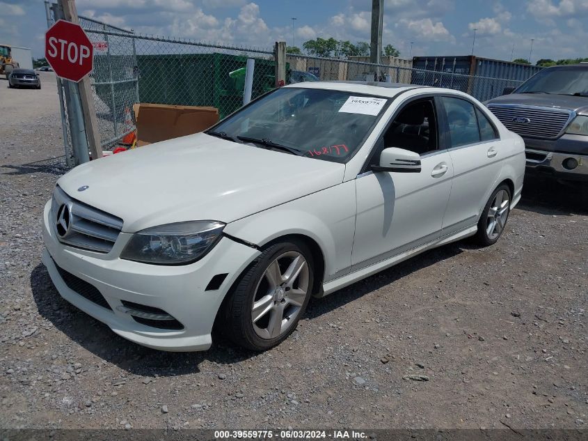 2011 Mercedes-Benz C 300 Luxury 4Matic/Sport 4Matic VIN: WDDGF8BB1BR168177 Lot: 39559775