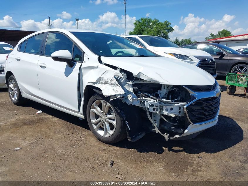 2019 Chevrolet Cruze Ls VIN: 3G1BC6SM9KS567749 Lot: 39559781