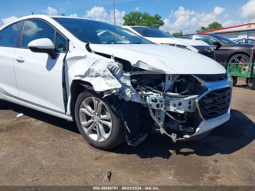 2019 Chevrolet Cruze Ls VIN: 3G1BC6SM9KS567749 Lot: 39559781