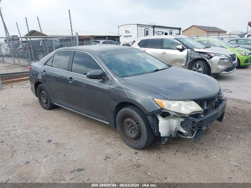 2012 Toyota Camry Le VIN: 4T1BF1FK1CU588750 Lot: 39559784