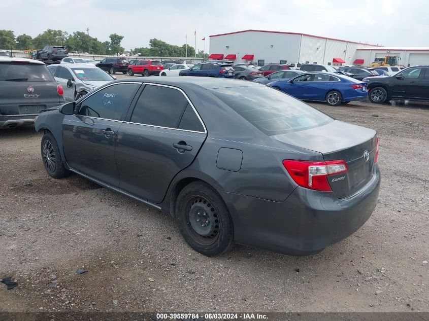 2012 Toyota Camry Le VIN: 4T1BF1FK1CU588750 Lot: 39559784