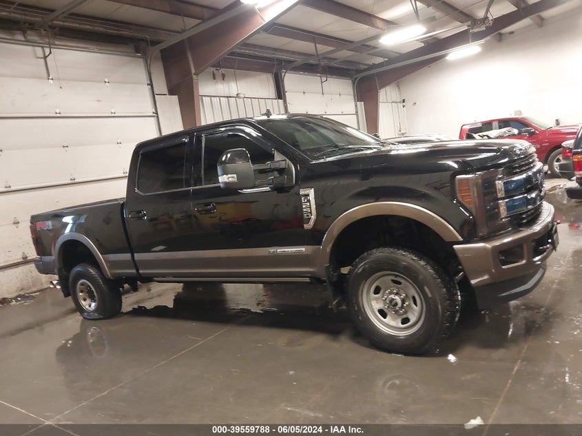 2019 Ford F-250 King Ranch VIN: 1FT7W2BT0KED47222 Lot: 39559788