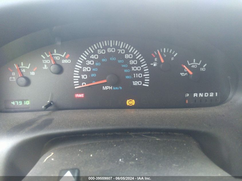 2000 Dodge Ram Wagon 2500 VIN: 2B5WB25Y1YK165640 Lot: 39559807