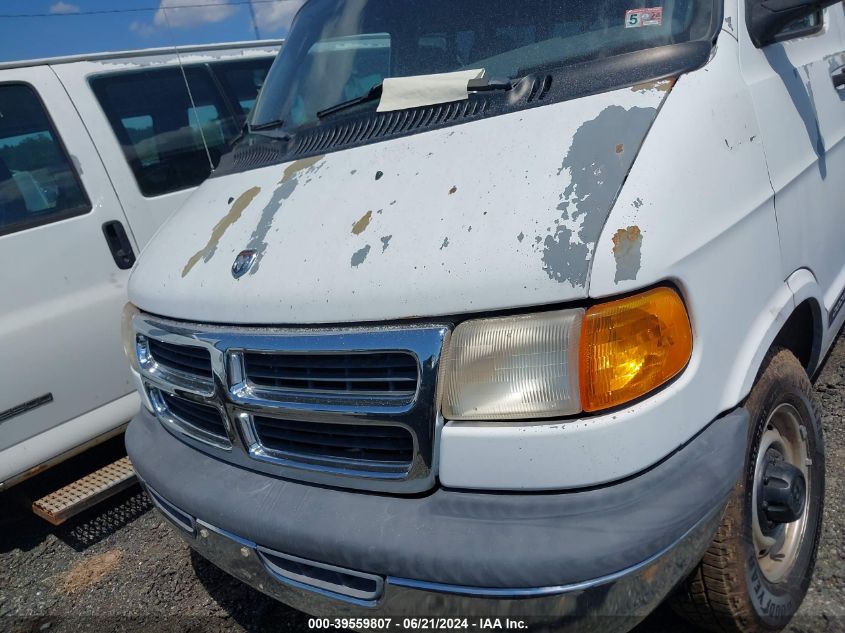 2000 Dodge Ram Wagon 2500 VIN: 2B5WB25Y1YK165640 Lot: 39559807