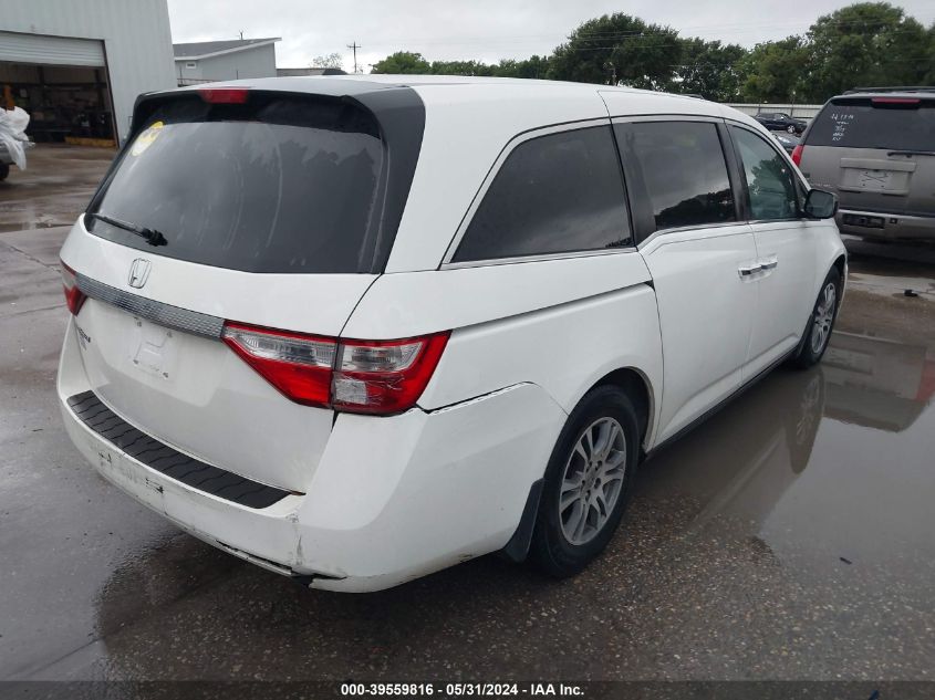 2012 Honda Odyssey Ex-L VIN: 5FNRL5H67CB065485 Lot: 39559816