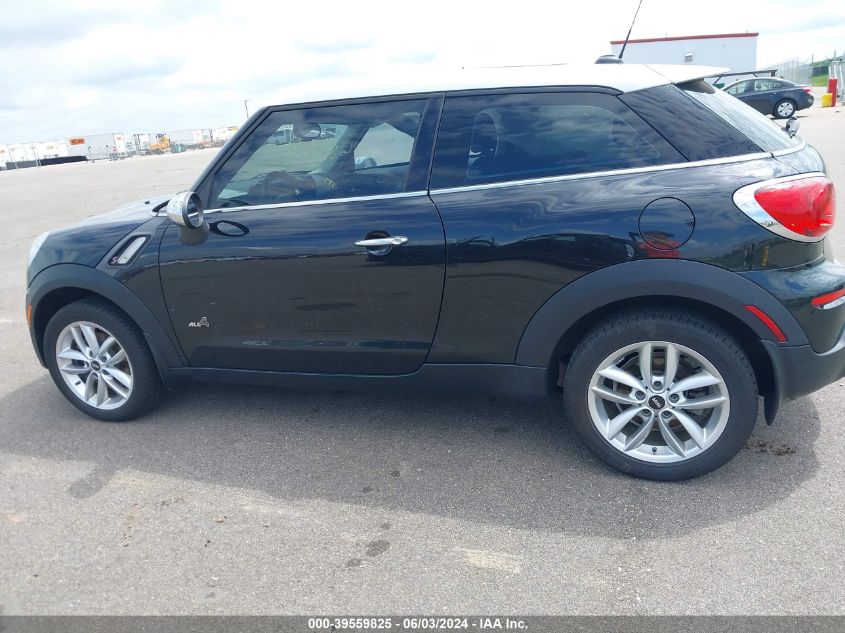 2014 Mini Paceman Cooper S VIN: WMWSS7C56EWN72274 Lot: 39559825