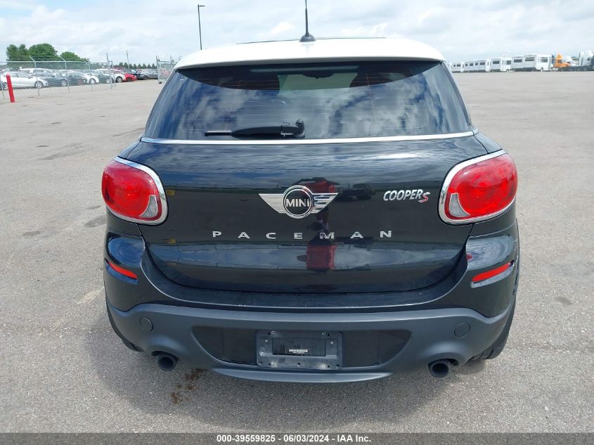 2014 Mini Paceman Cooper S VIN: WMWSS7C56EWN72274 Lot: 39559825