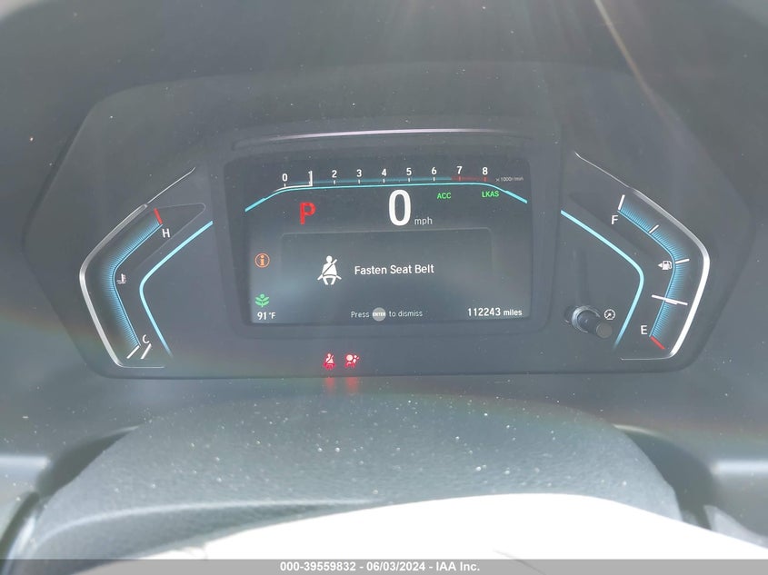 2019 Honda Odyssey Ex-L VIN: 5FNRL6H71KB040062 Lot: 39559832