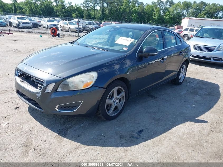 2012 Volvo S60 T5 VIN: YV1622FS4C2043784 Lot: 39559853