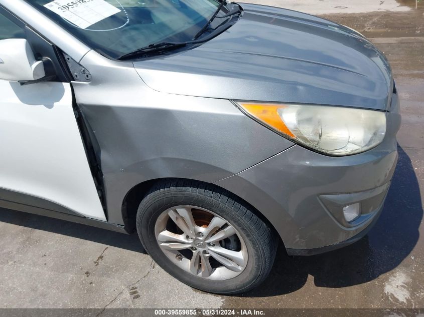 2013 Hyundai Tucson Gls VIN: KM8JU3AC6DU637875 Lot: 39559855