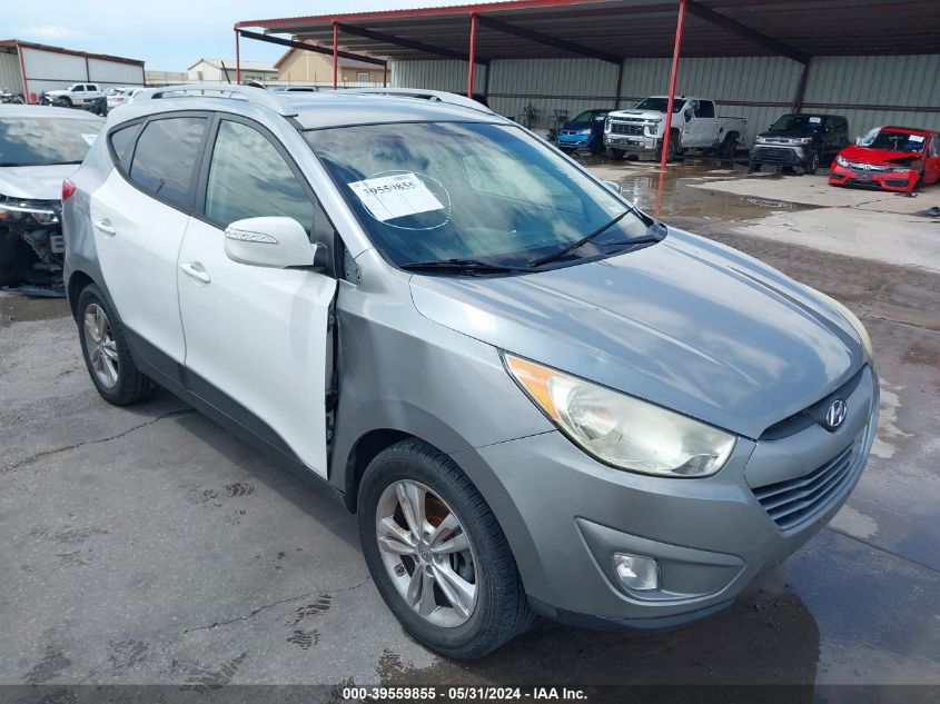 2013 Hyundai Tucson Gls VIN: KM8JU3AC6DU637875 Lot: 39559855