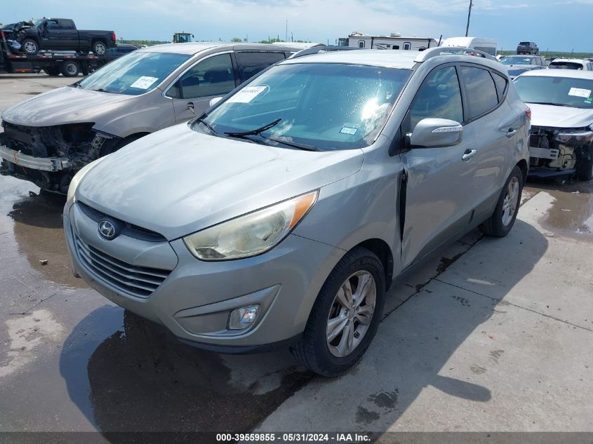 2013 Hyundai Tucson Gls VIN: KM8JU3AC6DU637875 Lot: 39559855